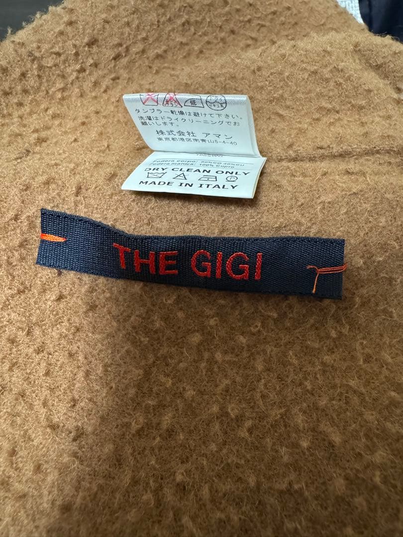 美品！THE GIGI チェスターコート カセンティーノキャメルサイズ46