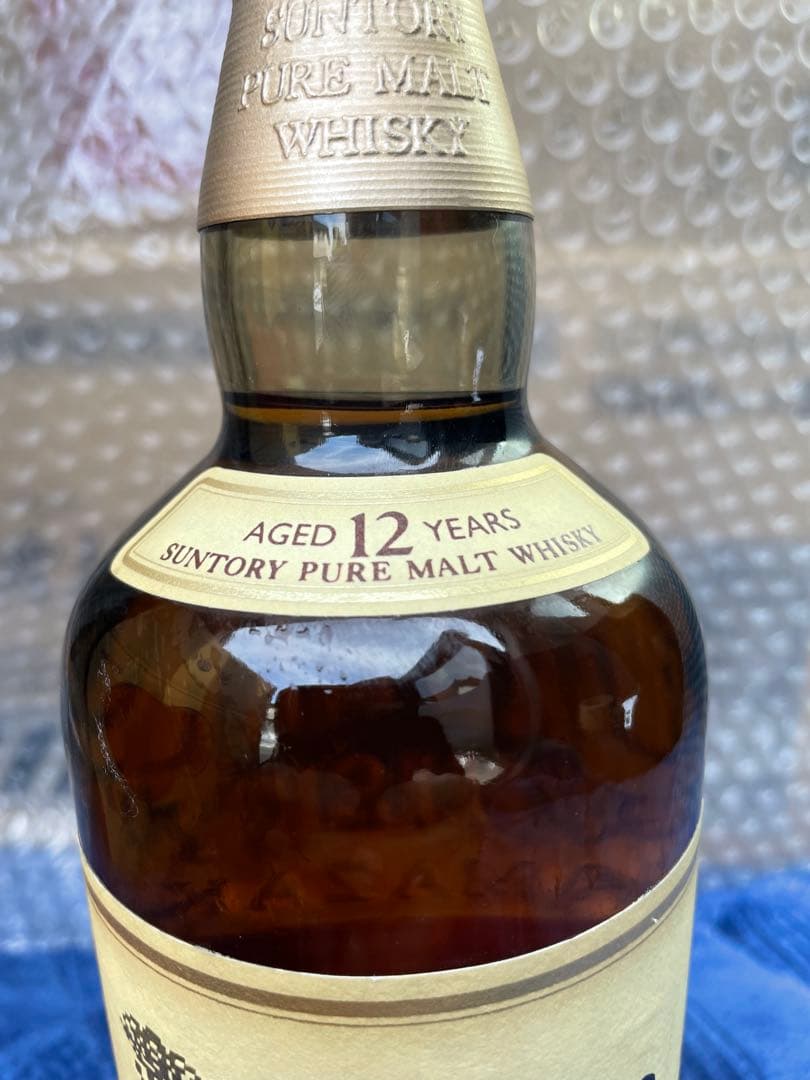 ❷未開封 山崎12年 ピュアモルト響マーク 750ml ウィスキー古酒