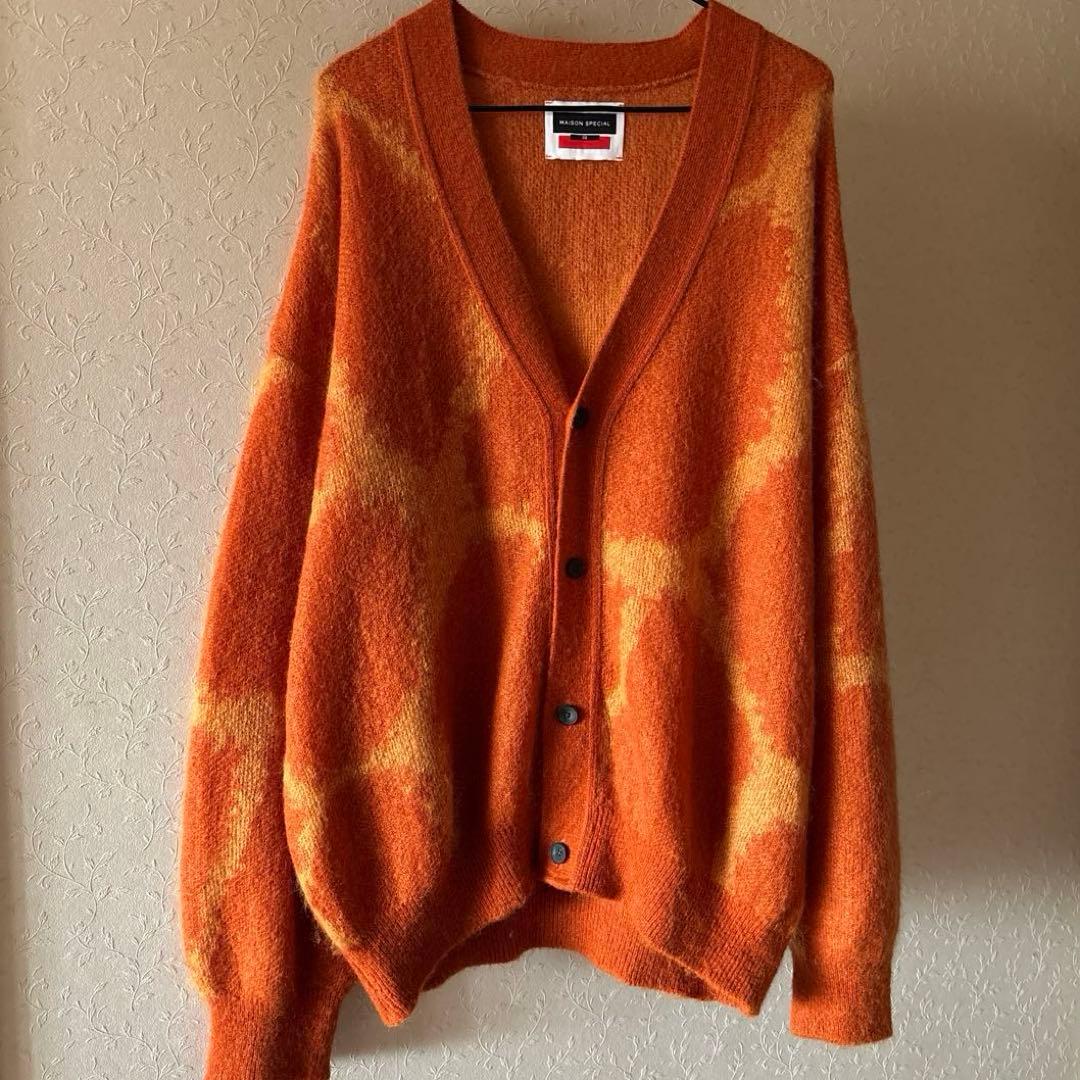 新品◆MAISON SPECIAL◆日本製 モヘヤニットカーディガン ゆったり