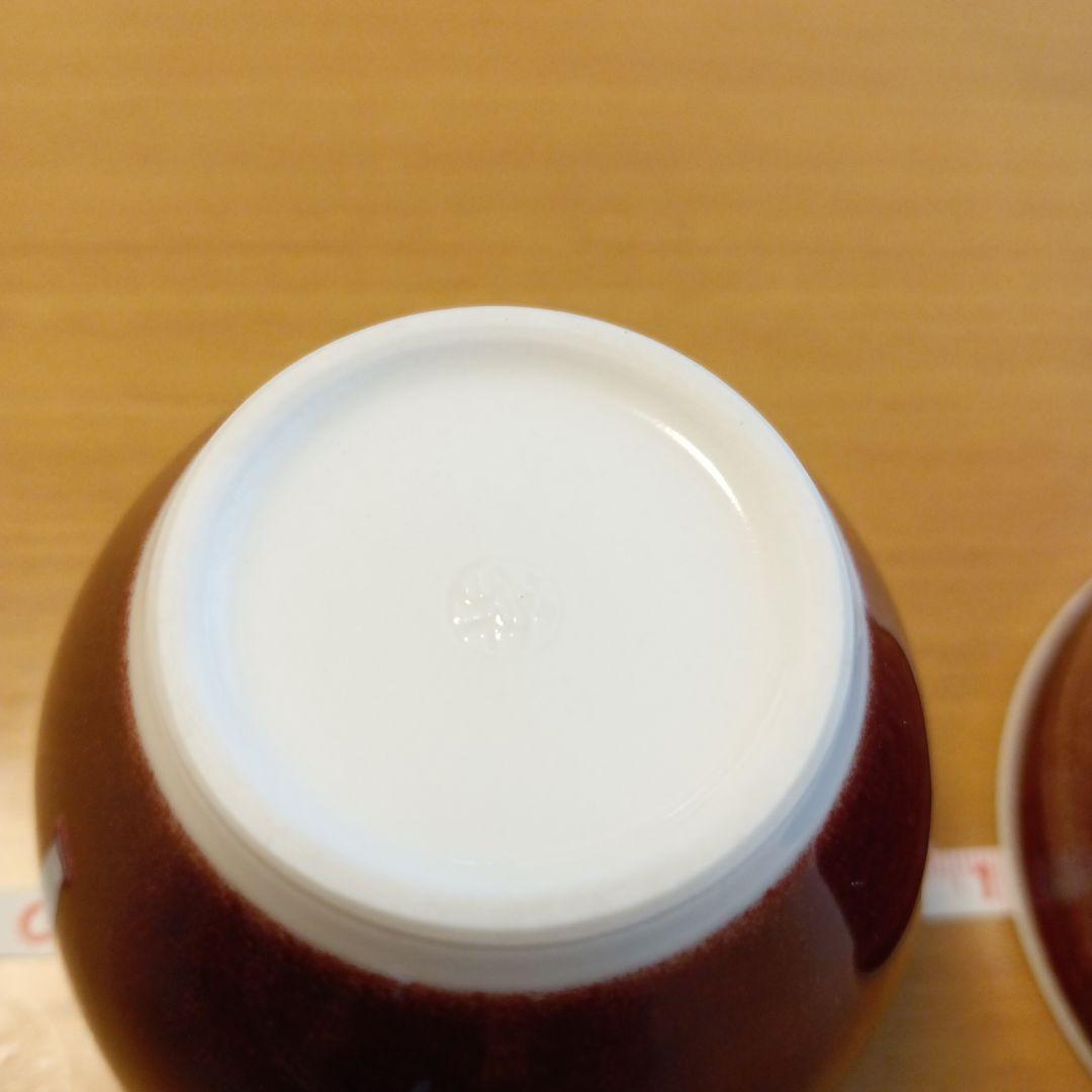 未使用　京都　とうあん　プレートカップ　ペア2セット