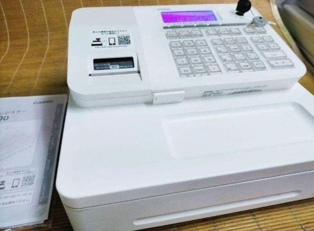 カシオレジスター　SR-S200　最新機種　スマホで設定売上管理　306606