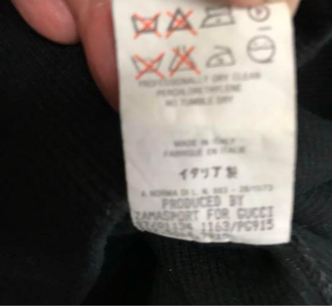 GUCCI 黒 M タンクトップ コットン100%