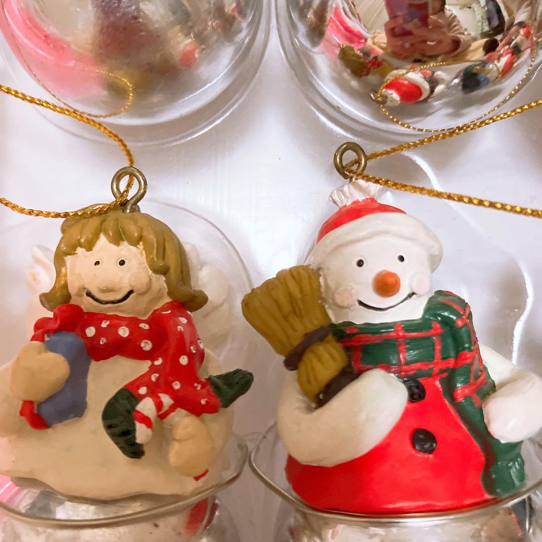 アメリカ購入❣️ヴィンテージクリスマスオーナメント❤️ペンギン サンタ 天使 くま