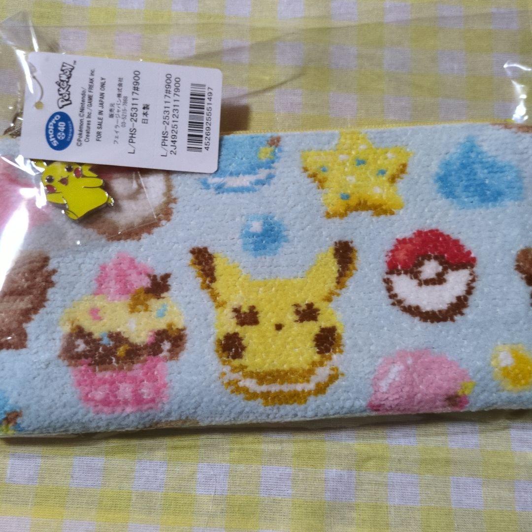 ロ*丼様 FEILER ポケモン　コラボポーチ2点セット