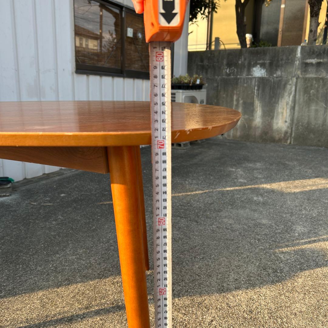 ダイニングテーブル 北欧家具 三角食卓デスクウォールナット