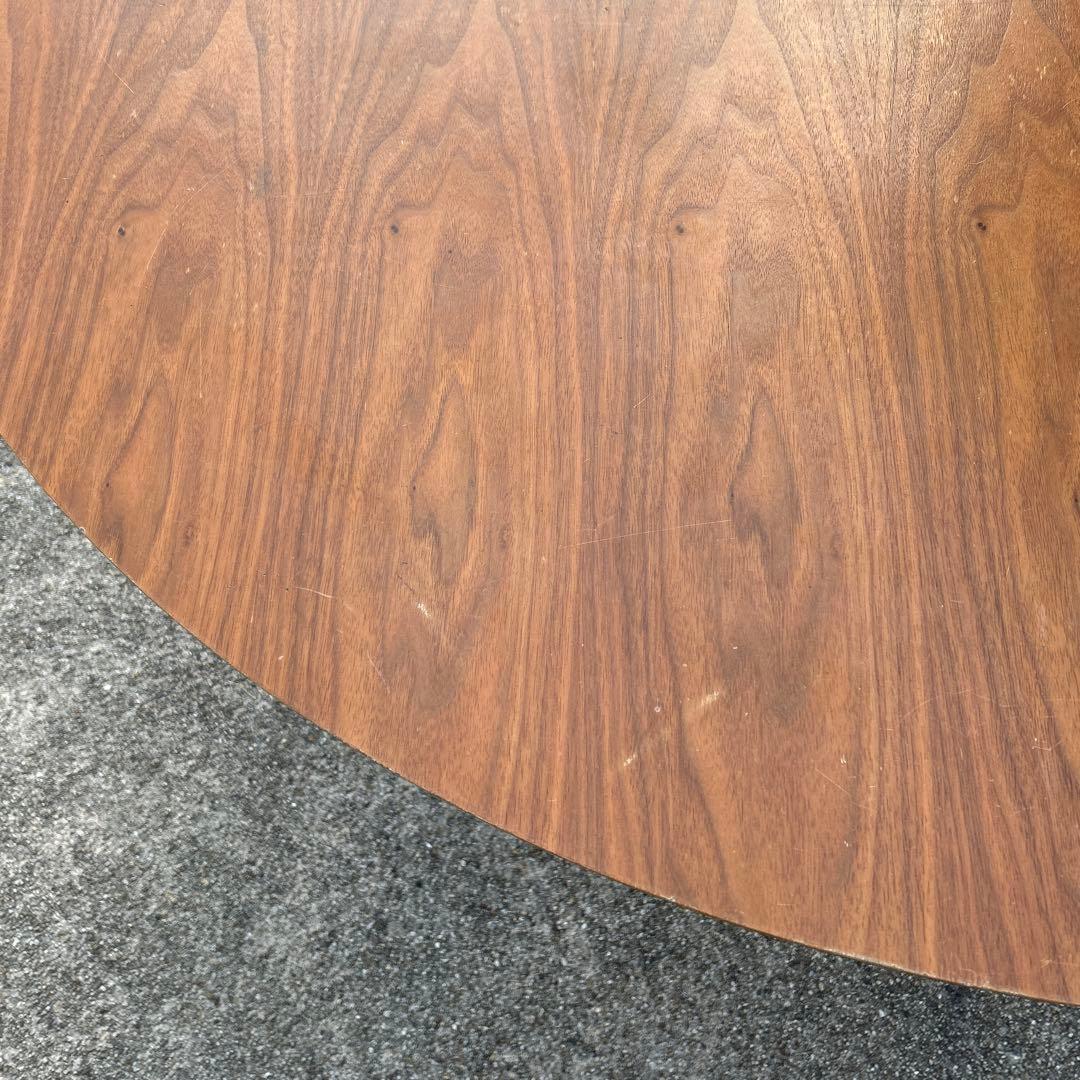 ダイニングテーブル 北欧家具 三角食卓デスクウォールナット