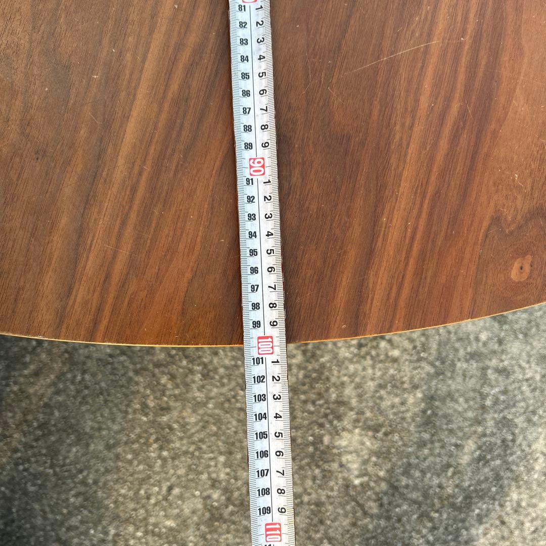 ダイニングテーブル 北欧家具 三角食卓デスクウォールナット