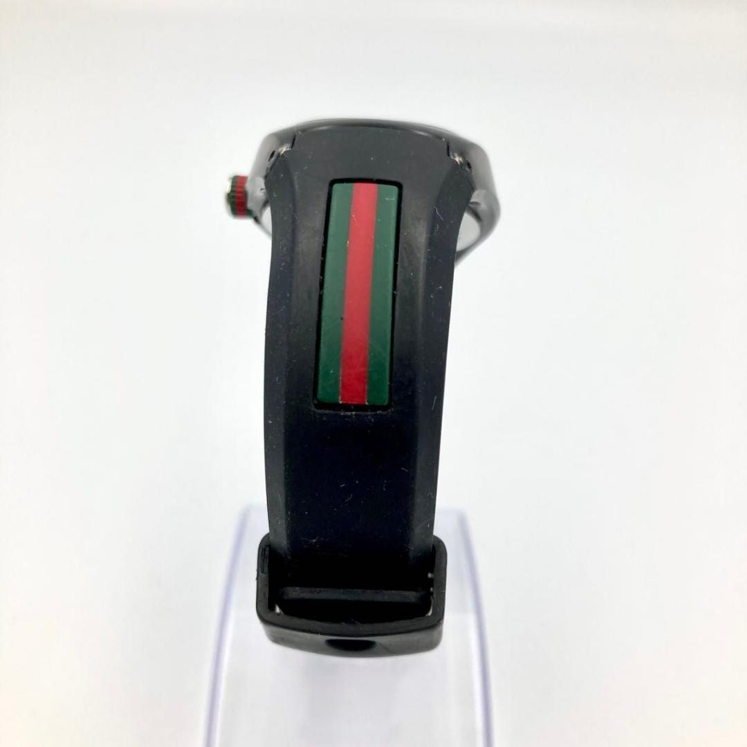 稼働 GUCCI シンク 137.3 ラバーバンド 腕時計 シェリーライン