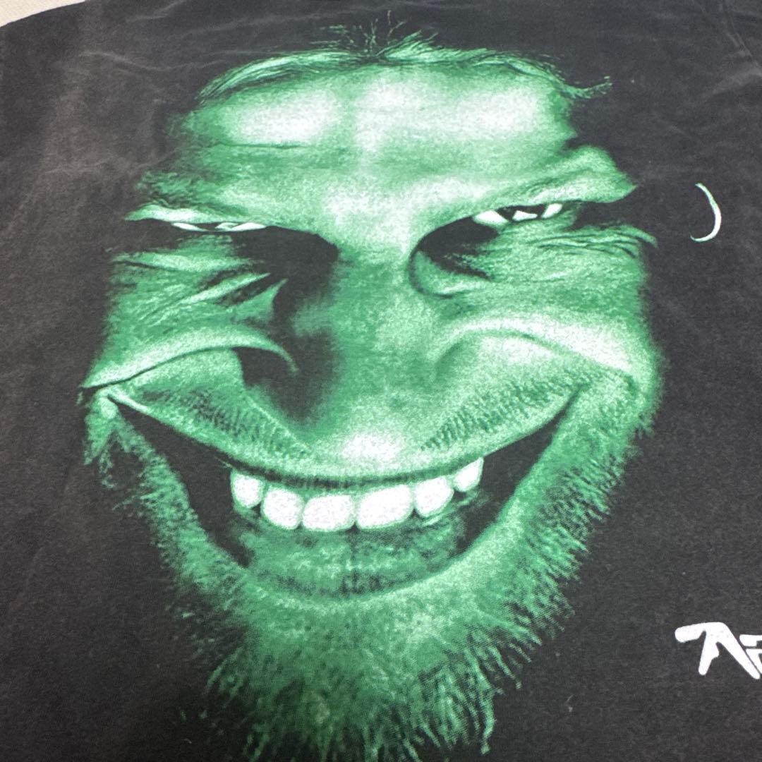 て*読様 Aphex Twin バンドT M ロンT エイフェックスツイン