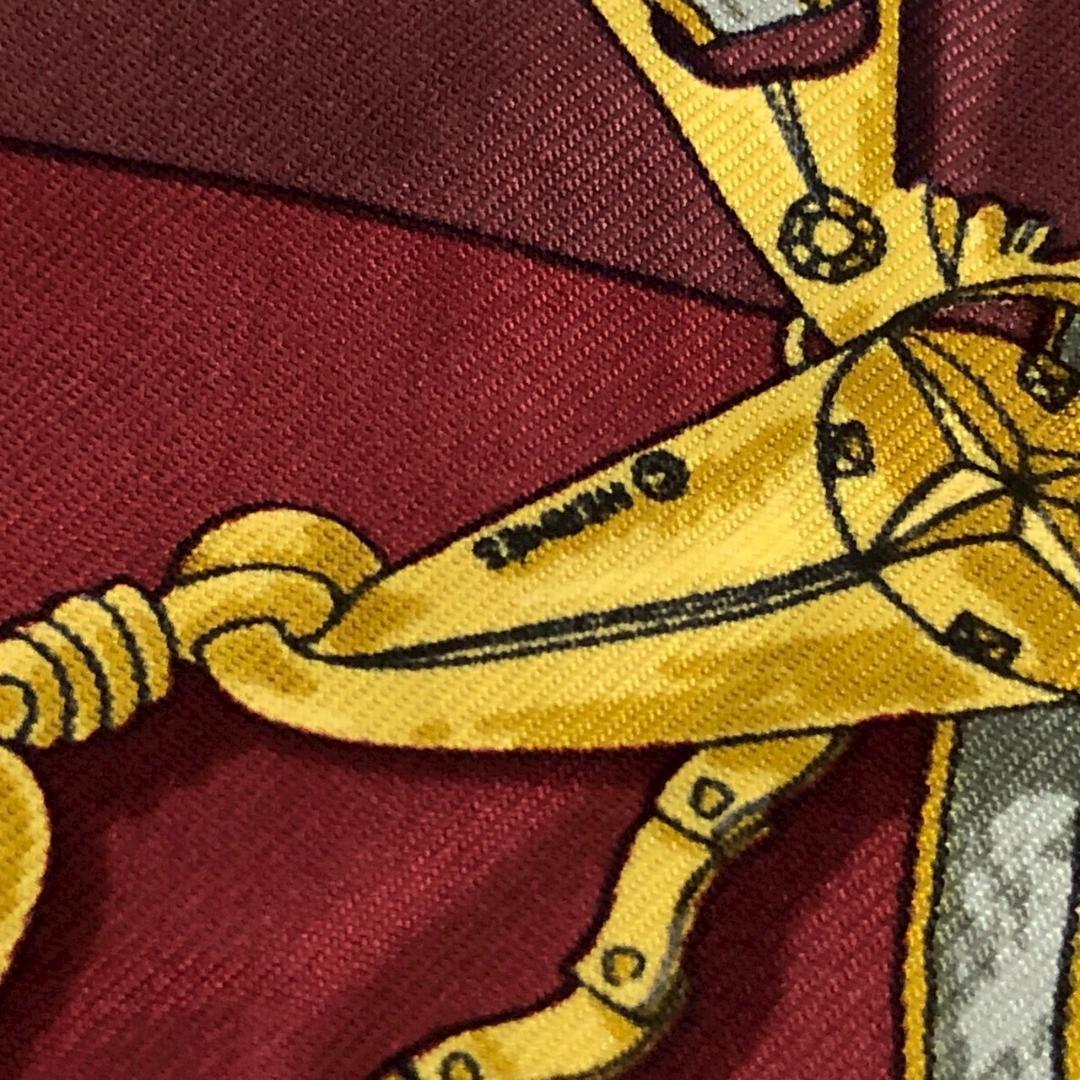 HERMES エルメス カレ45 スカーフ バンダナ シルク レディース