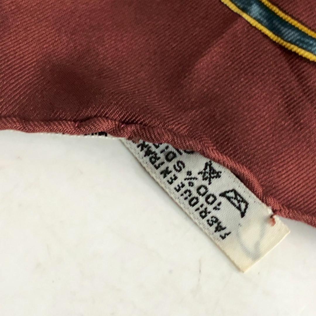HERMES エルメス カレ45 スカーフ バンダナ シルク レディース