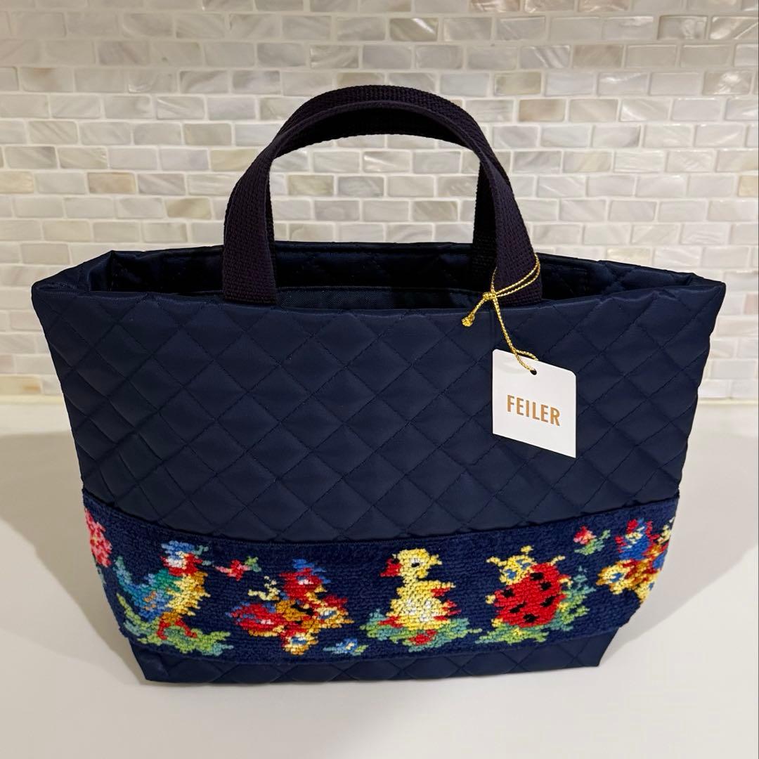 【新品】学校フェイラー ハイジ バッグインミニバッグ 上履き入れ 2点セット