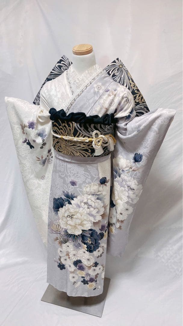 花柄刺繍 振袖のみ