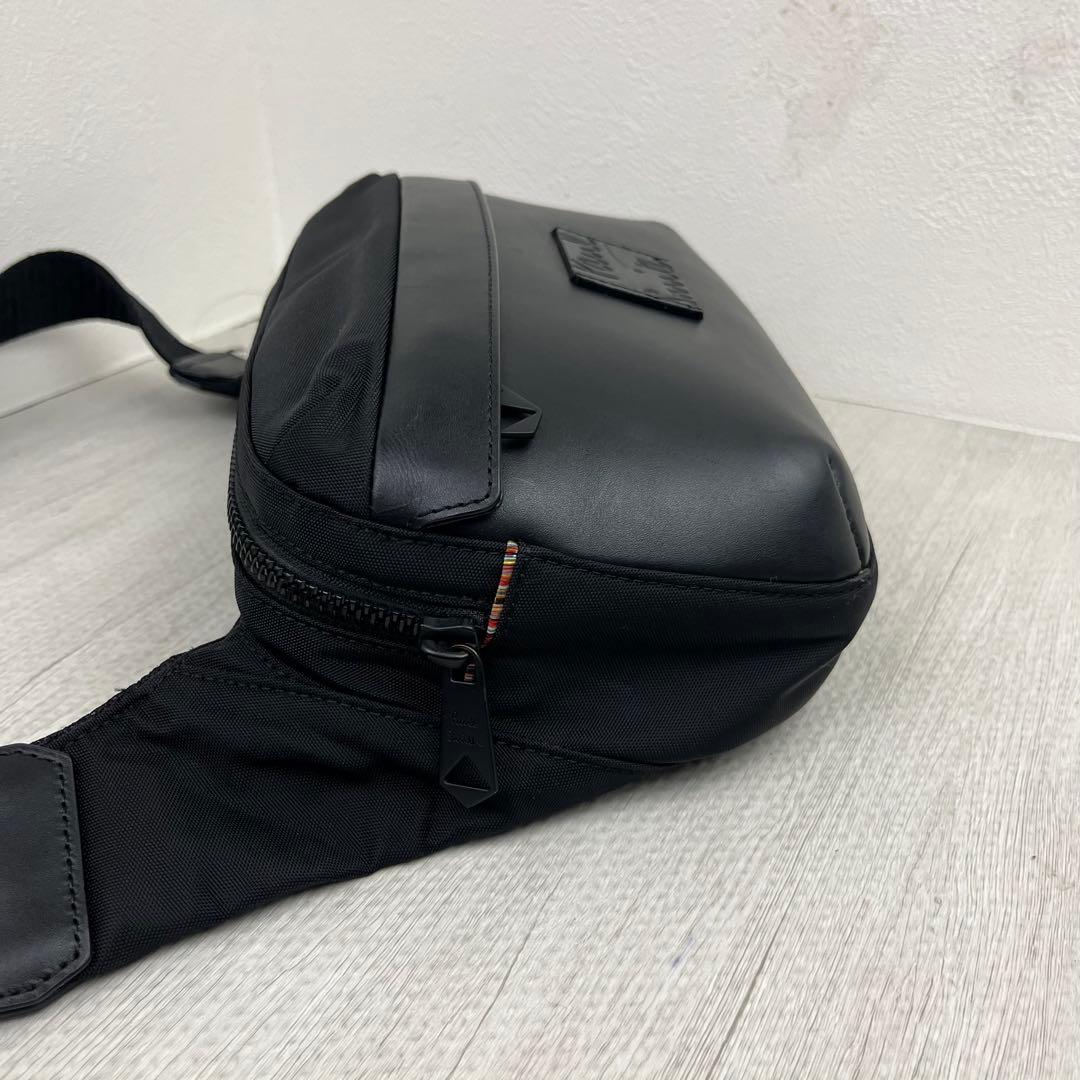 美品✨近年モデル ポールスミス ボディバッグ アーバンコミューター レザー 黒