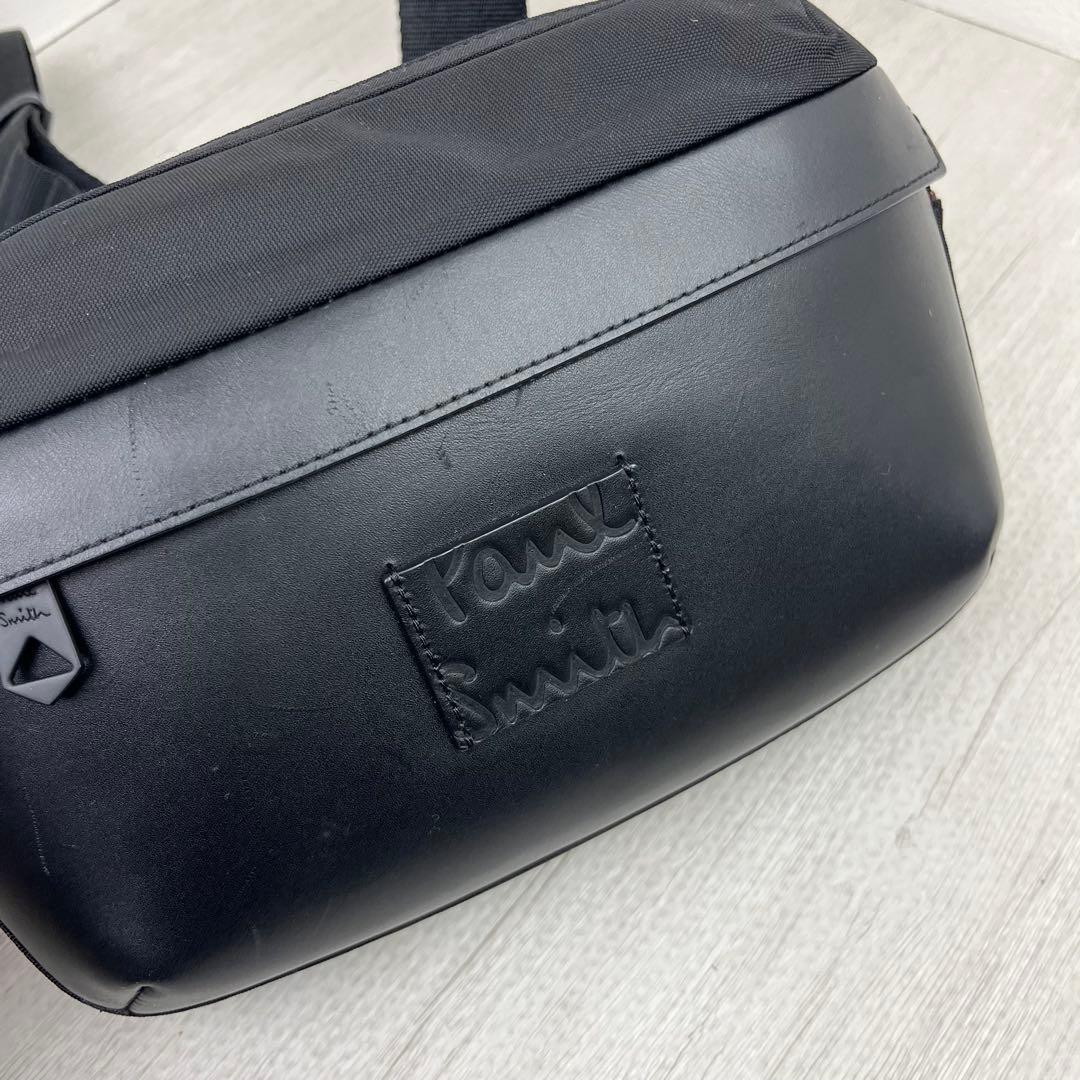 美品✨近年モデル ポールスミス ボディバッグ アーバンコミューター レザー 黒