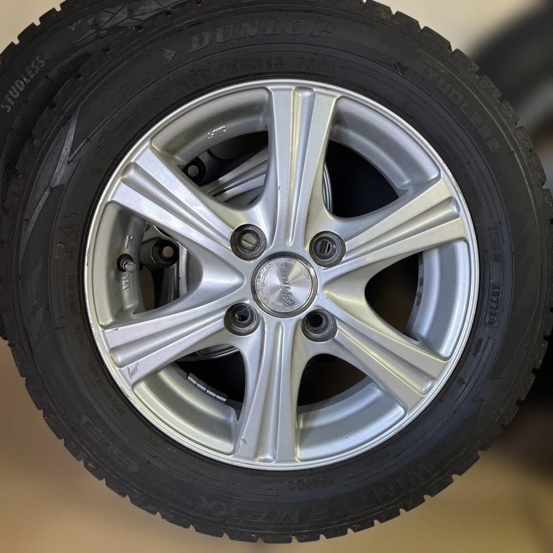 マ*イ様 TOYOTIRES /DUNLOP 13インチ スタッドレス　アルミホ