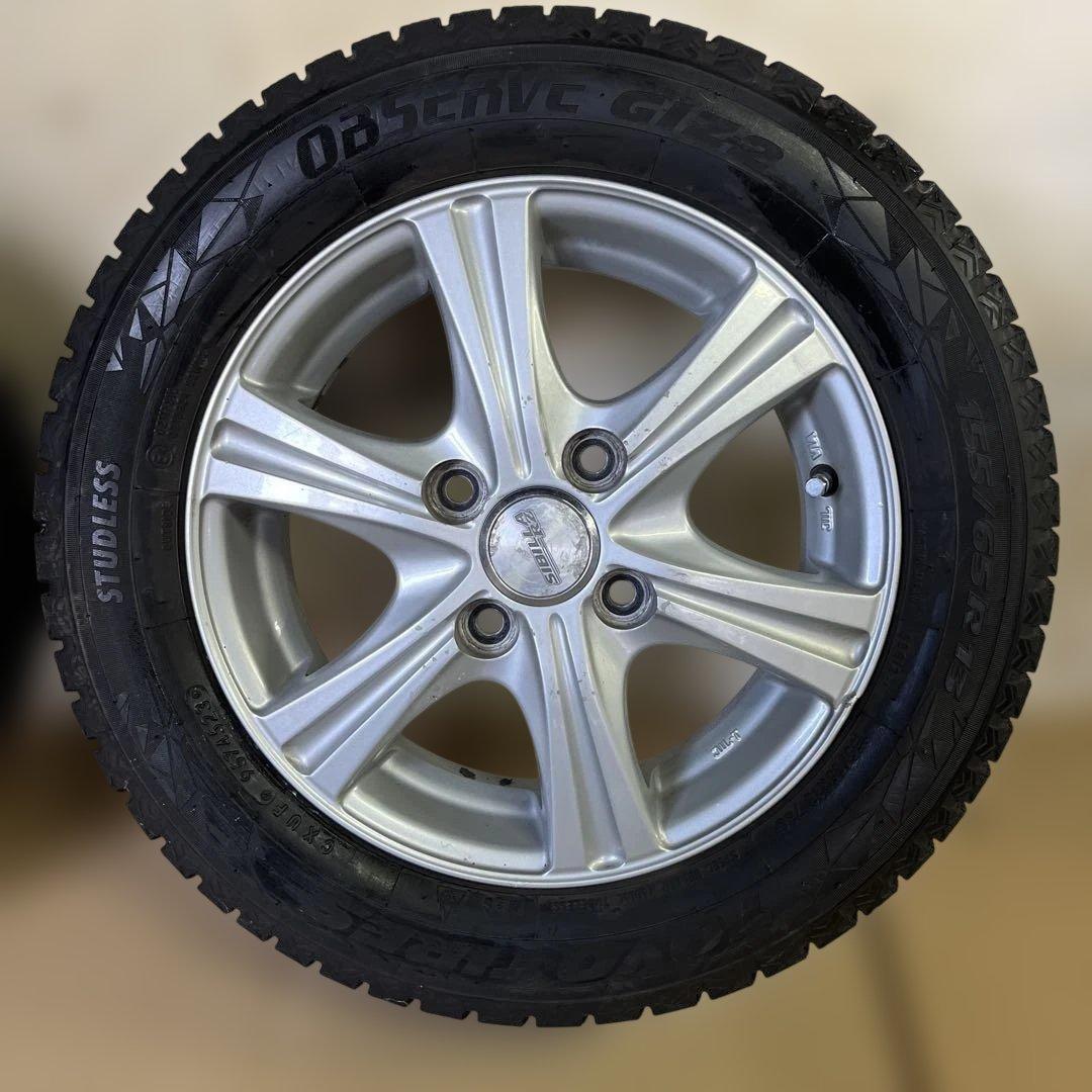 マ*イ様 TOYOTIRES /DUNLOP 13インチ スタッドレス　アルミホ