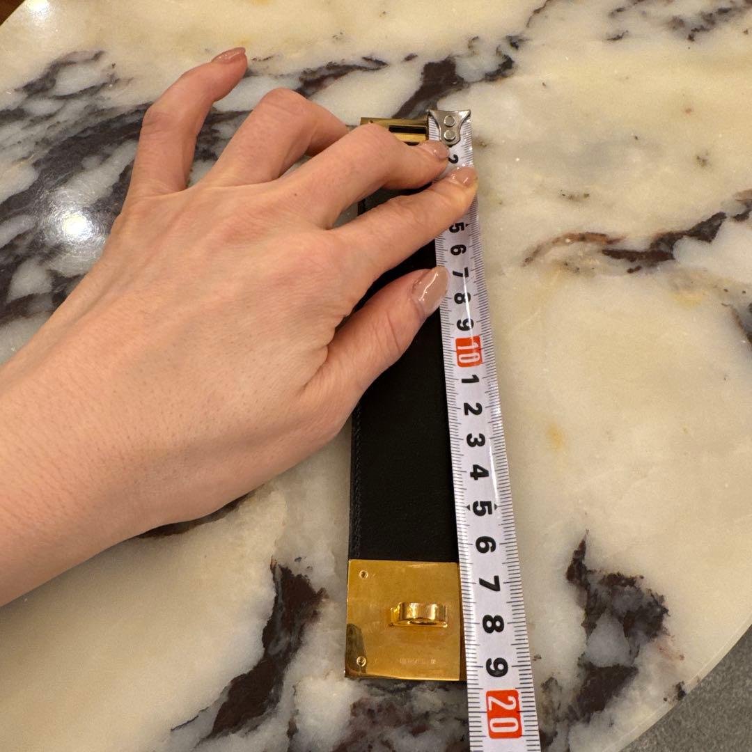エルメス　ケリーレザーブレスレット