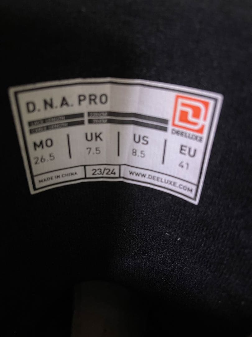 DEELUXE DNA PROスノーボードブーツ26.5㎝