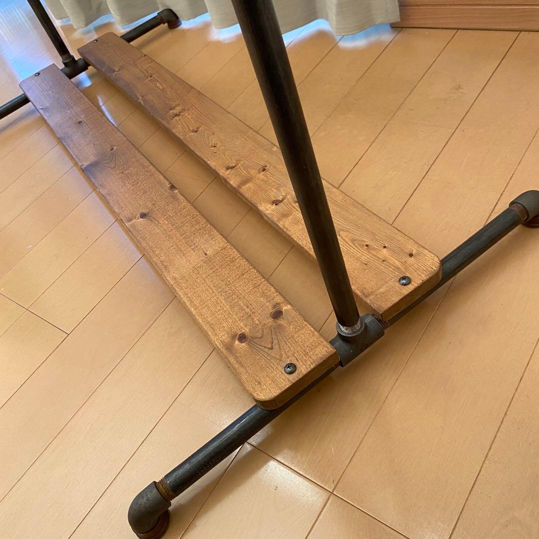 アイアンパイプハンガーラック　古着屋　店舗　什器　1620×1000