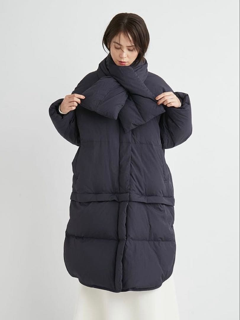 t*n様 希少　emmi atelier × 金子綾 マルチウェイロングダウン