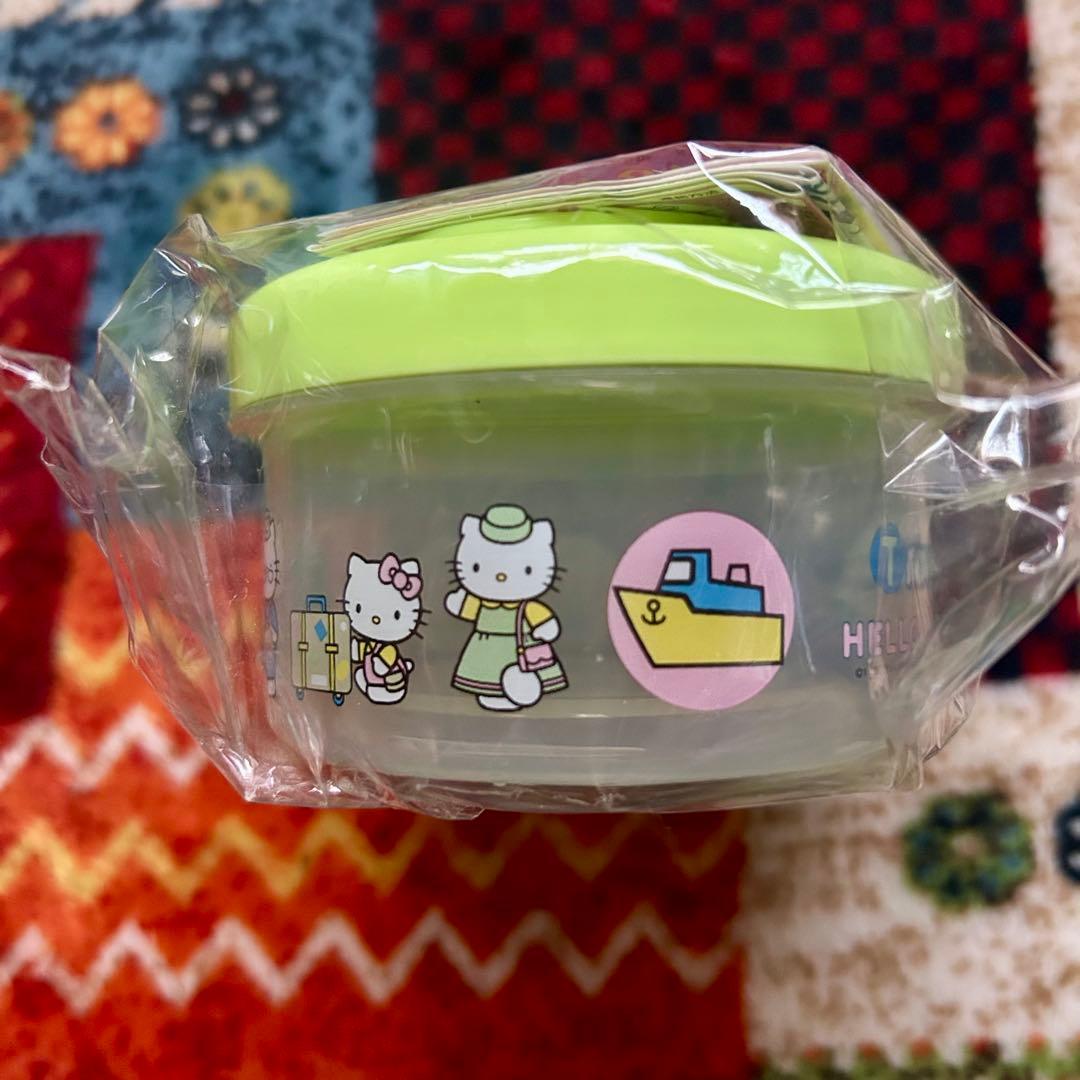 【レア】ハローキティ ジョイントケース 小物入れ ケース同士の連結可能 計5点