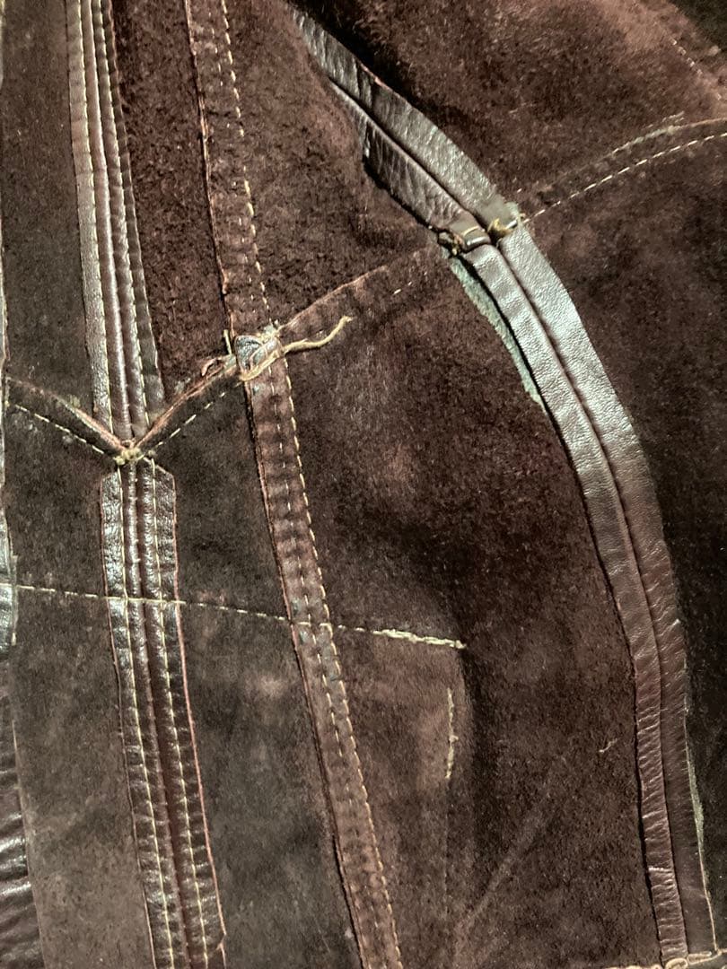 今週末まで70’s oshwahkon オシュワコンのレザージャケット