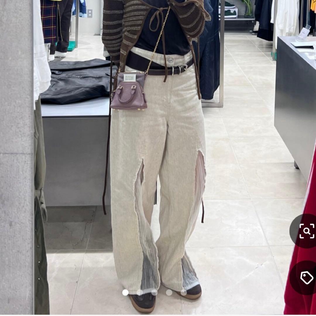 our legacy 切り替え　デニムパンツ