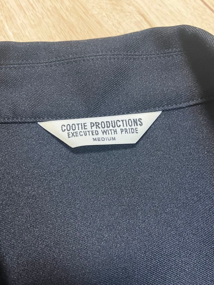 トップス Polyester Twill Fly Front S/S Shirt