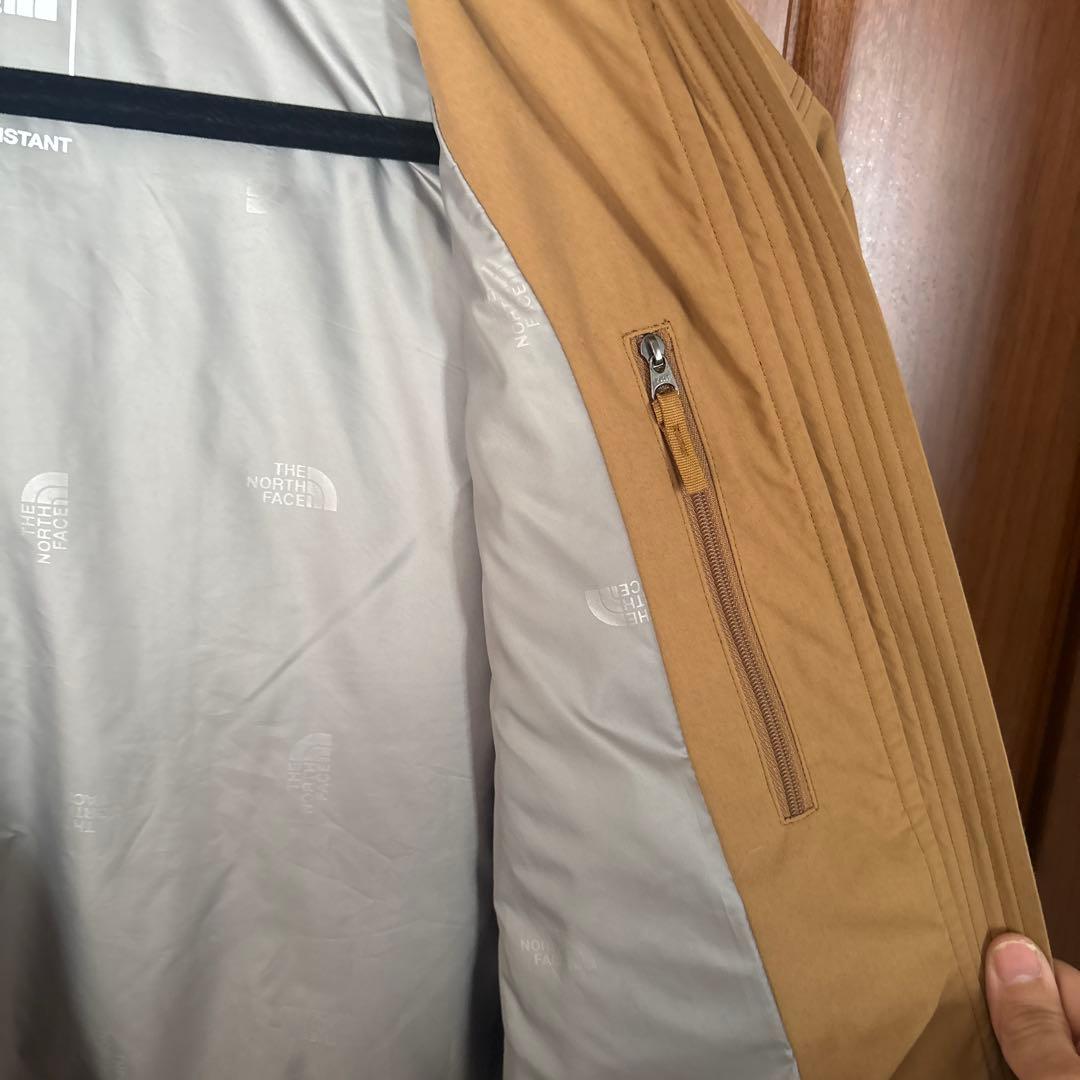 THE NORTH FACE ブラウン キルティングジャケット　サイズＳ