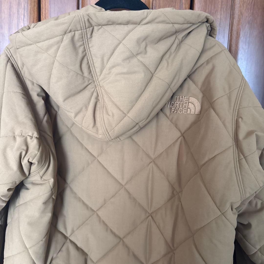 THE NORTH FACE ブラウン キルティングジャケット　サイズＳ
