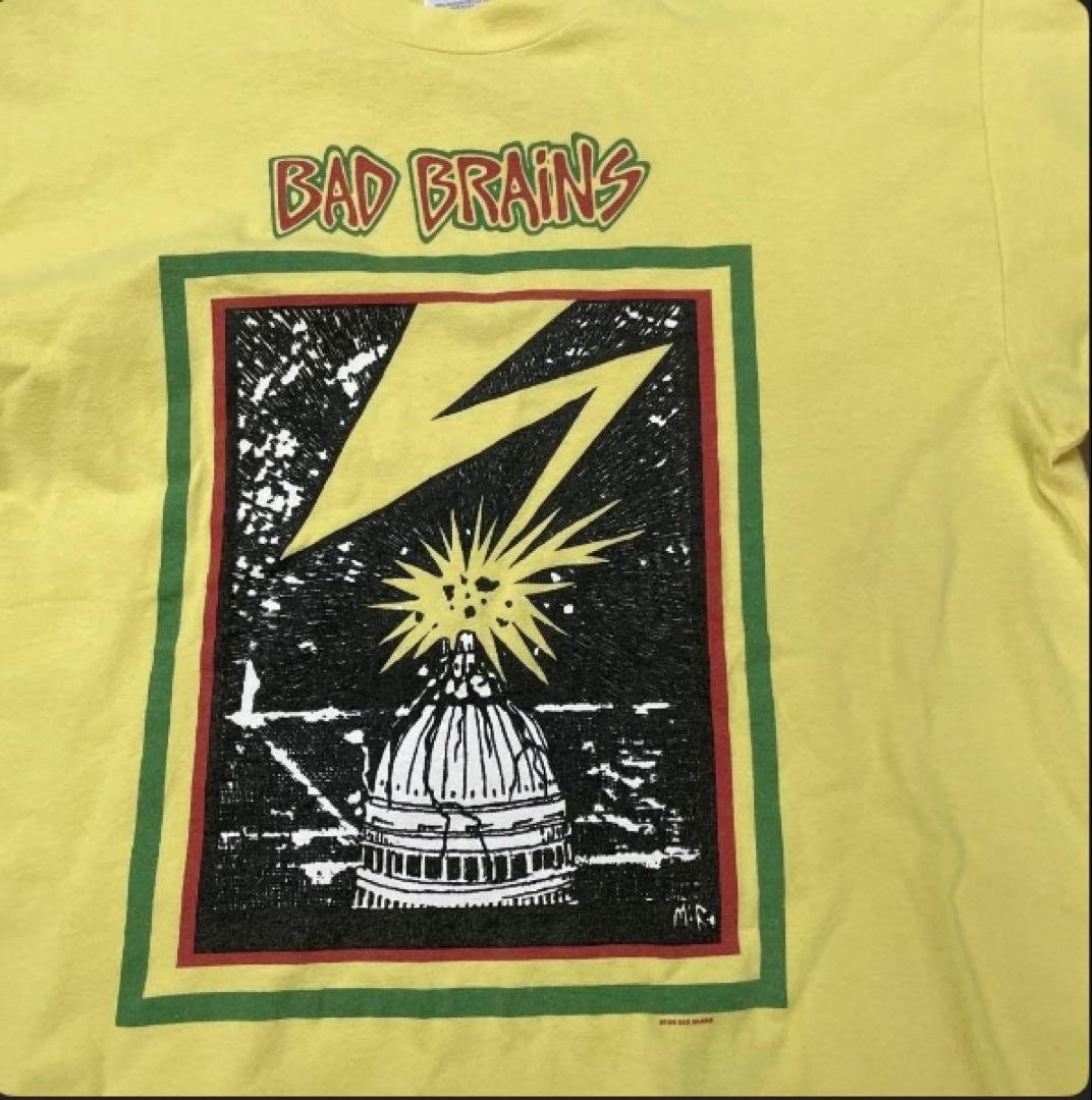 BAD BRAINS イエロー Tシャツ