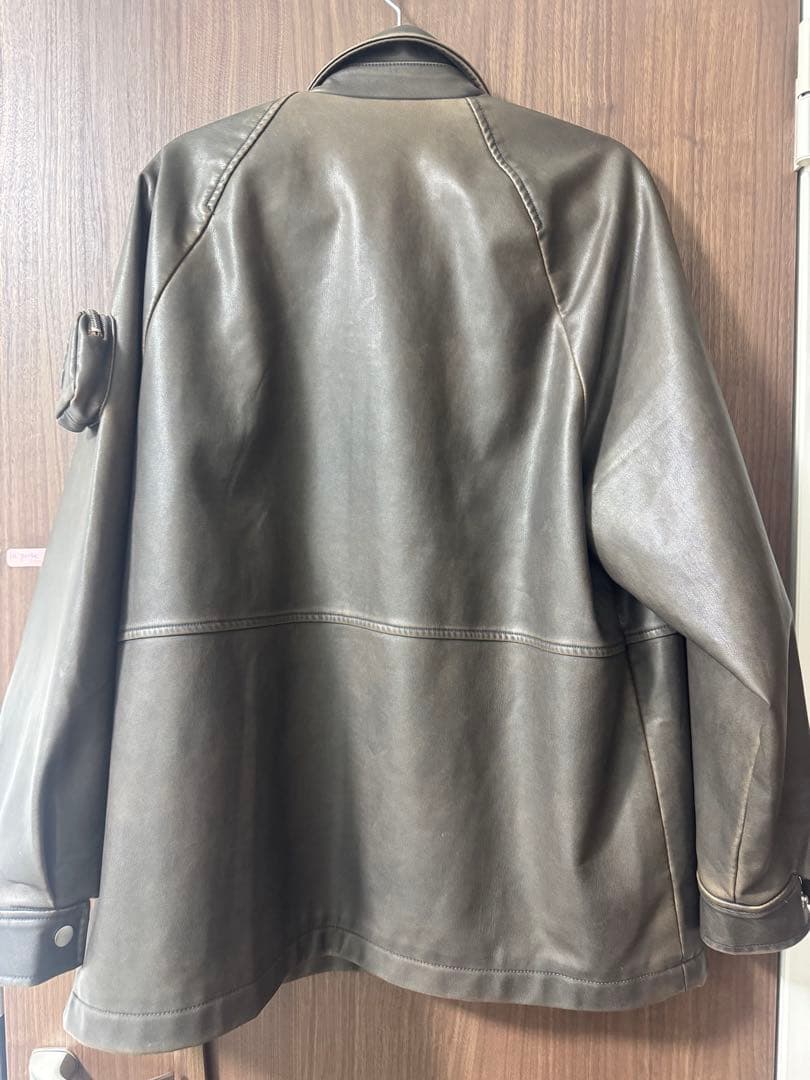 【美品】 épine leather jacket レザー ジャケット アウター