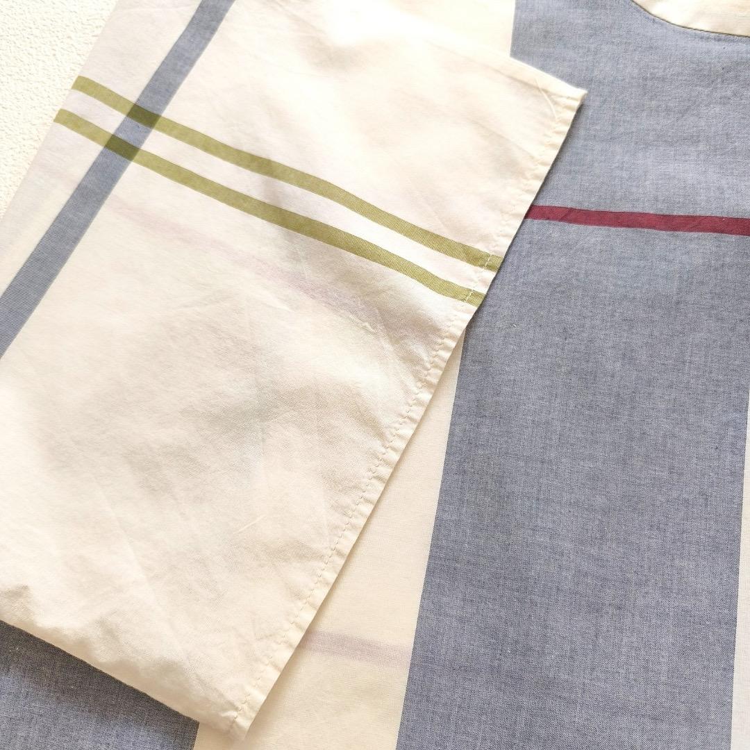 美品 パラスパレス ドルマン シャツ ブラウス 24年 秋 チェック 秋間道