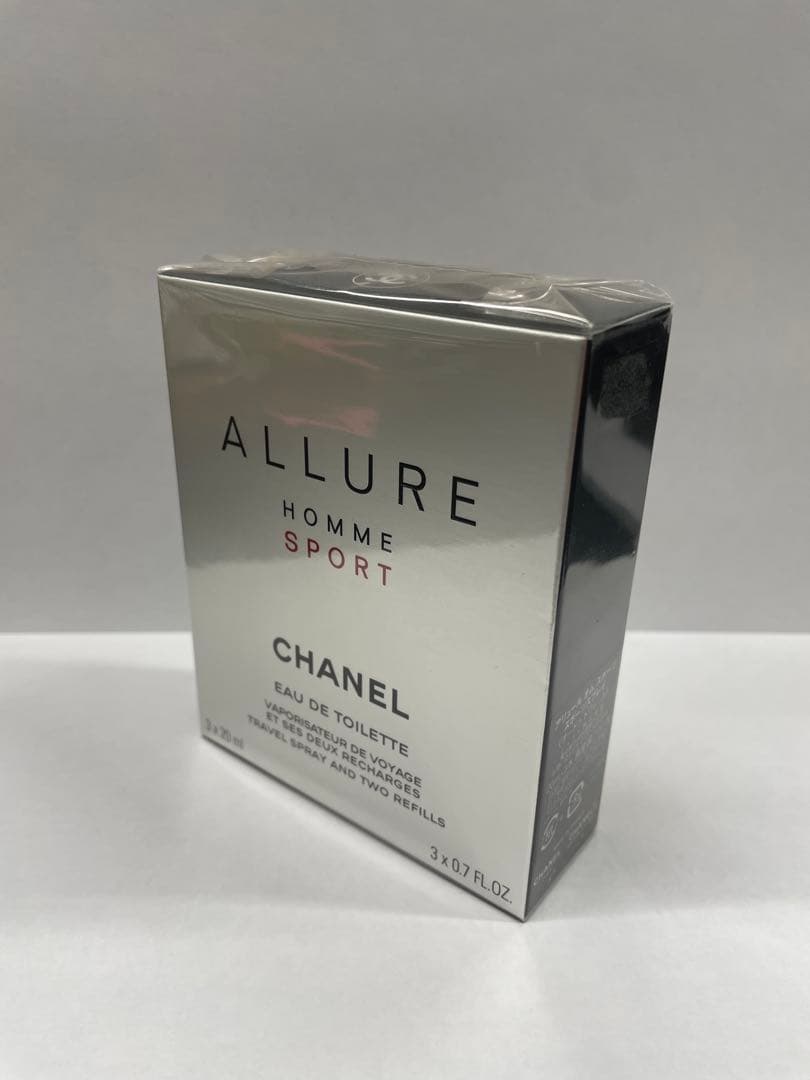 【未使用】CHANEL ALLURE HOMME SPORT 3x20ml