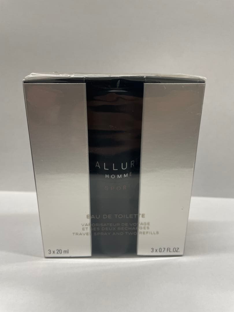 【未使用】CHANEL ALLURE HOMME SPORT 3x20ml