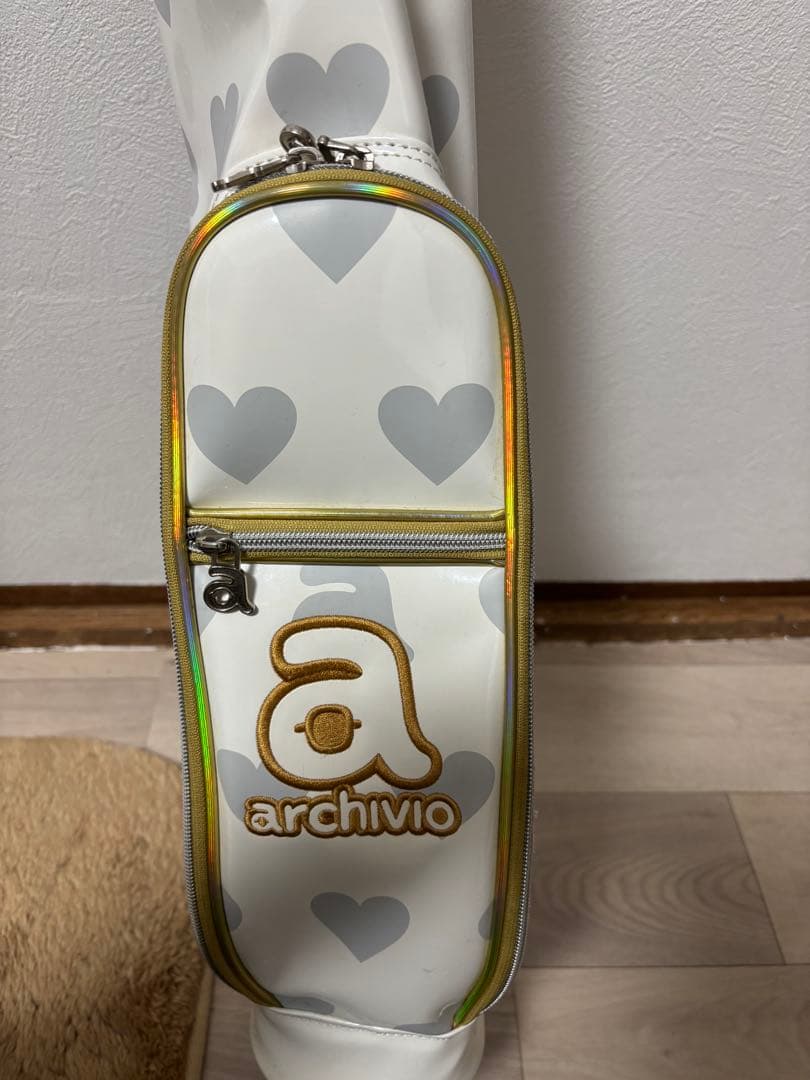archivio ハート柄 スタンドバッグ