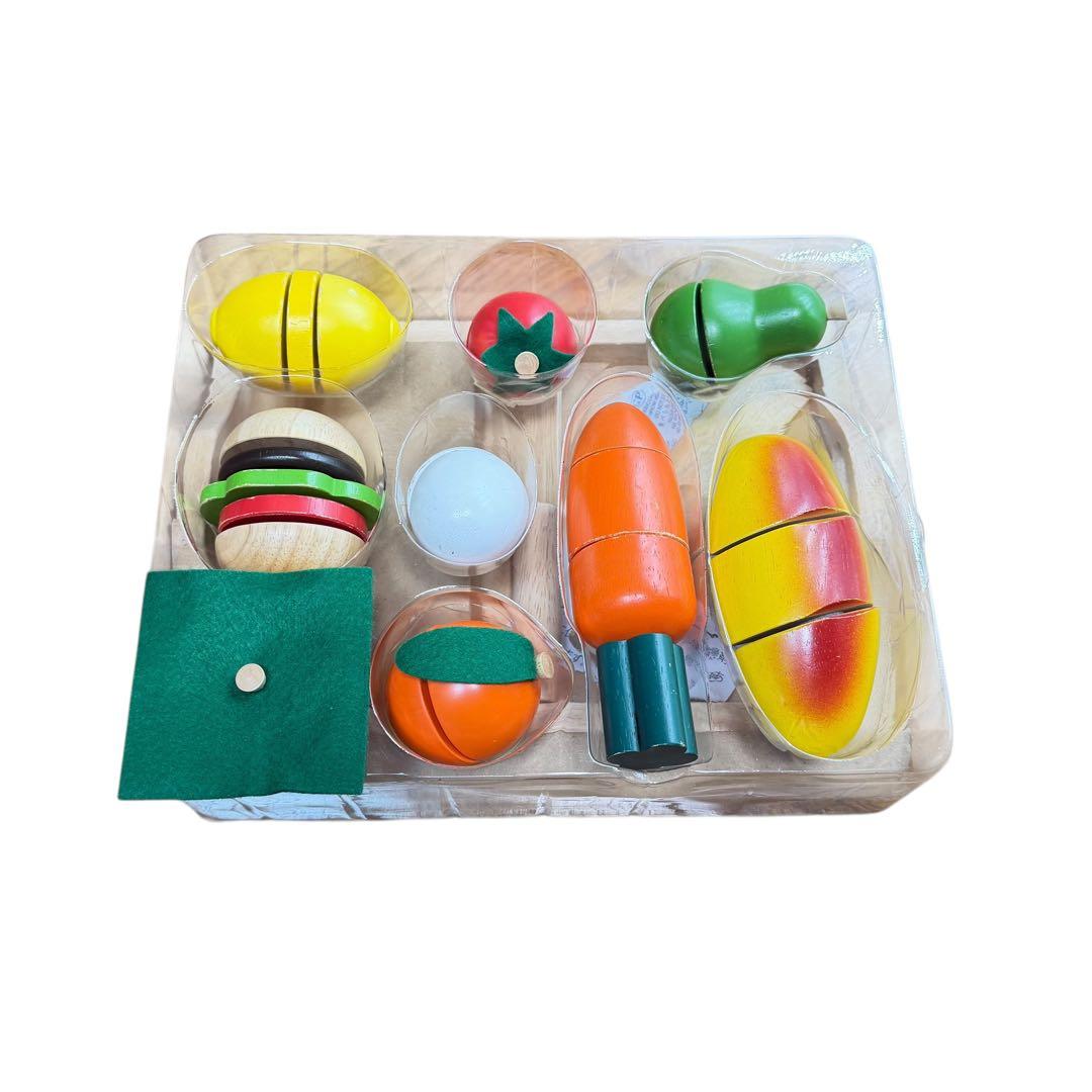 エドインター 森のあそび道具 ままごと 木製玩具 3点セット 美品