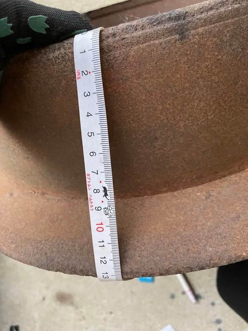 鉄製羽釜レトロ