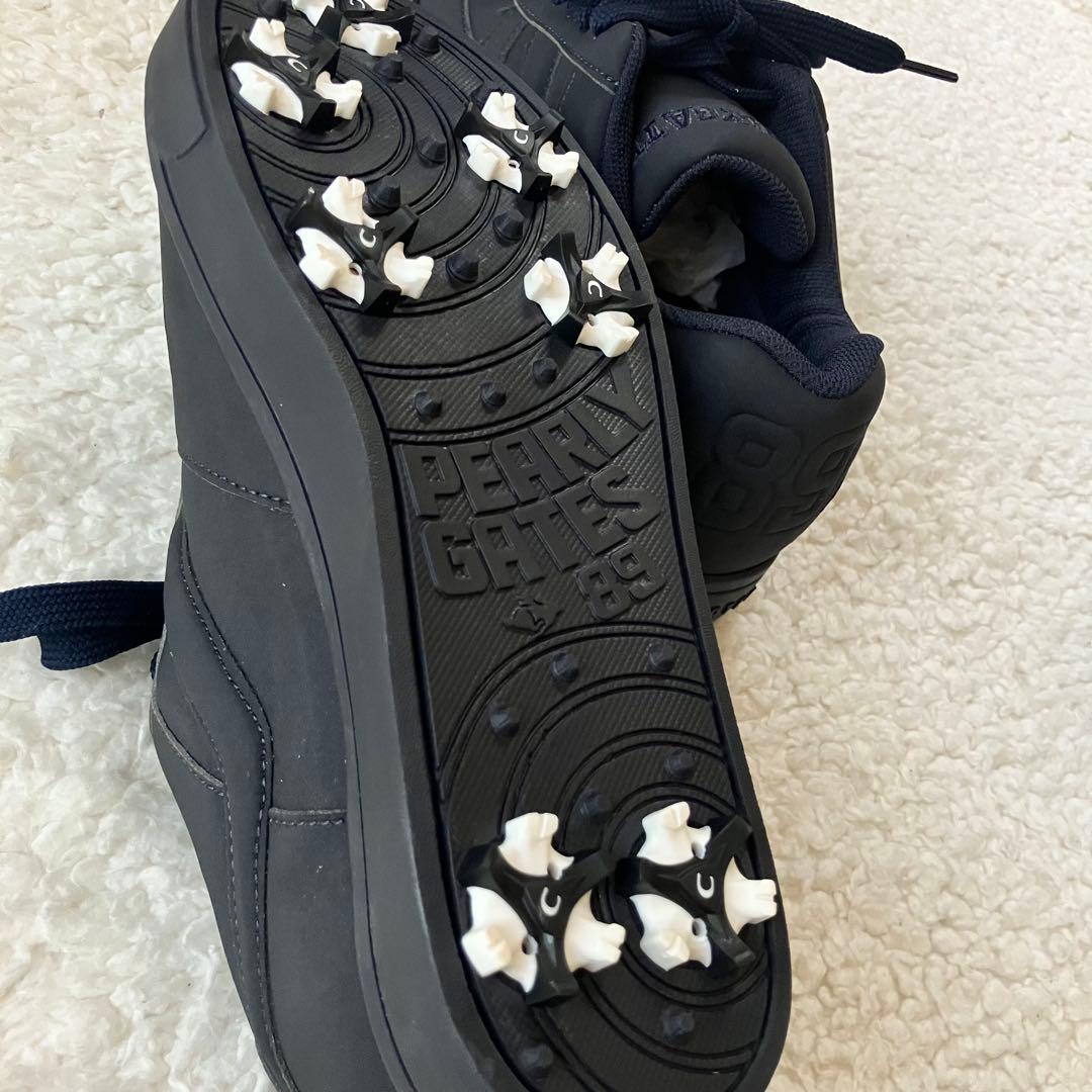 【新品 】PEARLY GATES ローカット　スパイク23.5 レディース