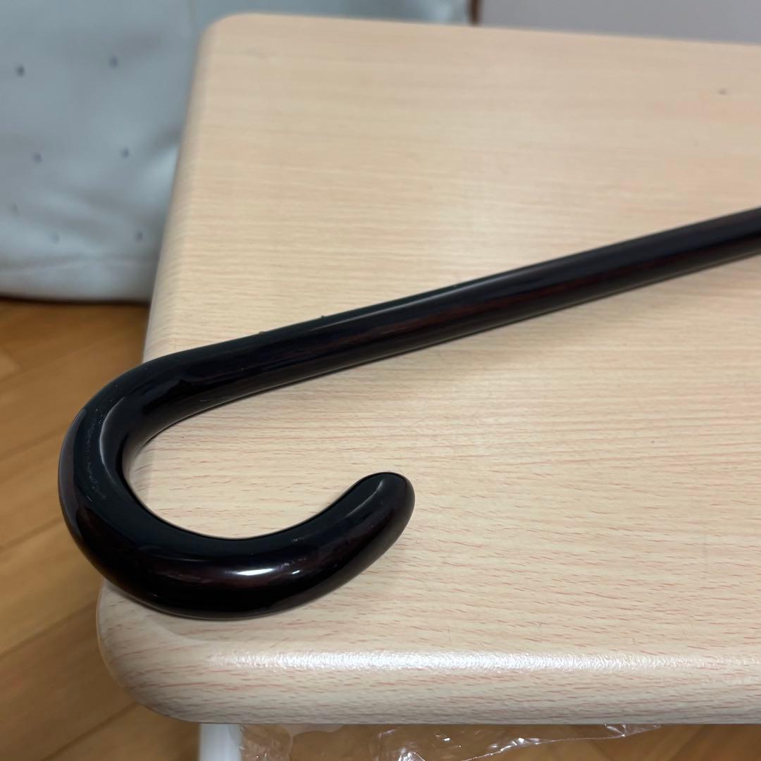 Cherry Mountain 大曲ステッキ 一本杖 木製 高級紳士 メンズ　杖