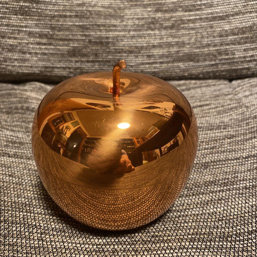 銅製りんご、置物　森井金属興業株式会社