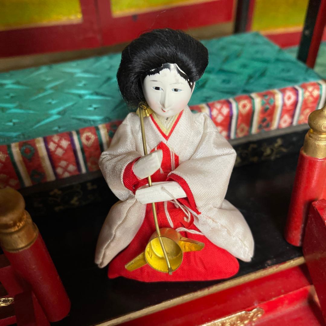 希少　御所飾り雛人形　昭和初期レトロ