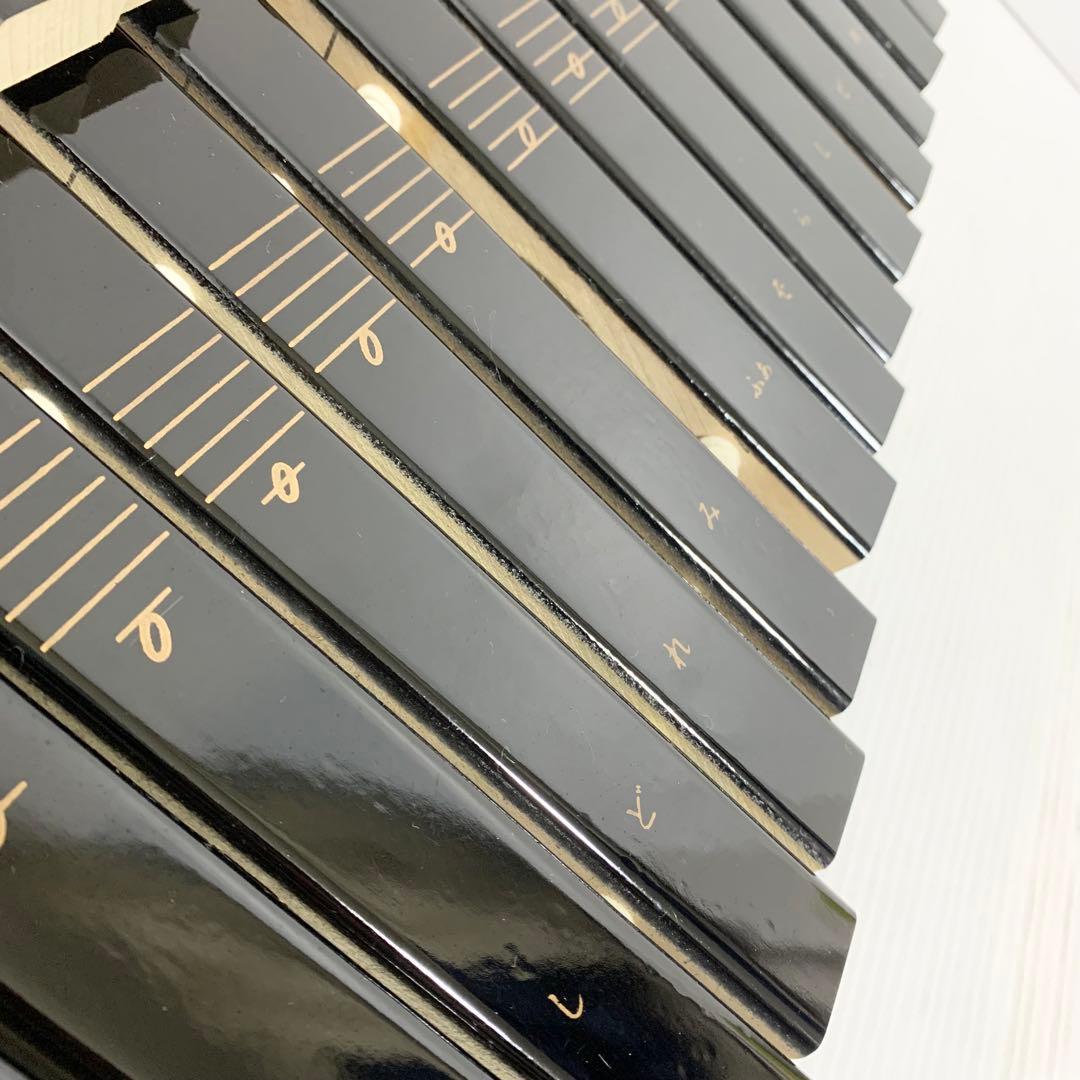 美品 木琴 YAMAHA 打楽器 ヤマハ卓上木琴 NO.185 ソフトケース付き