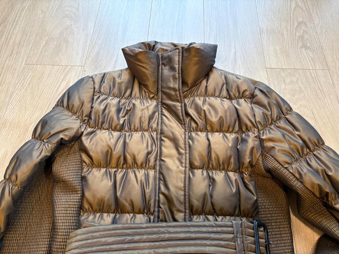 美品 BURBERRY LONDON ダウンコート 40サイズ ブラウン系