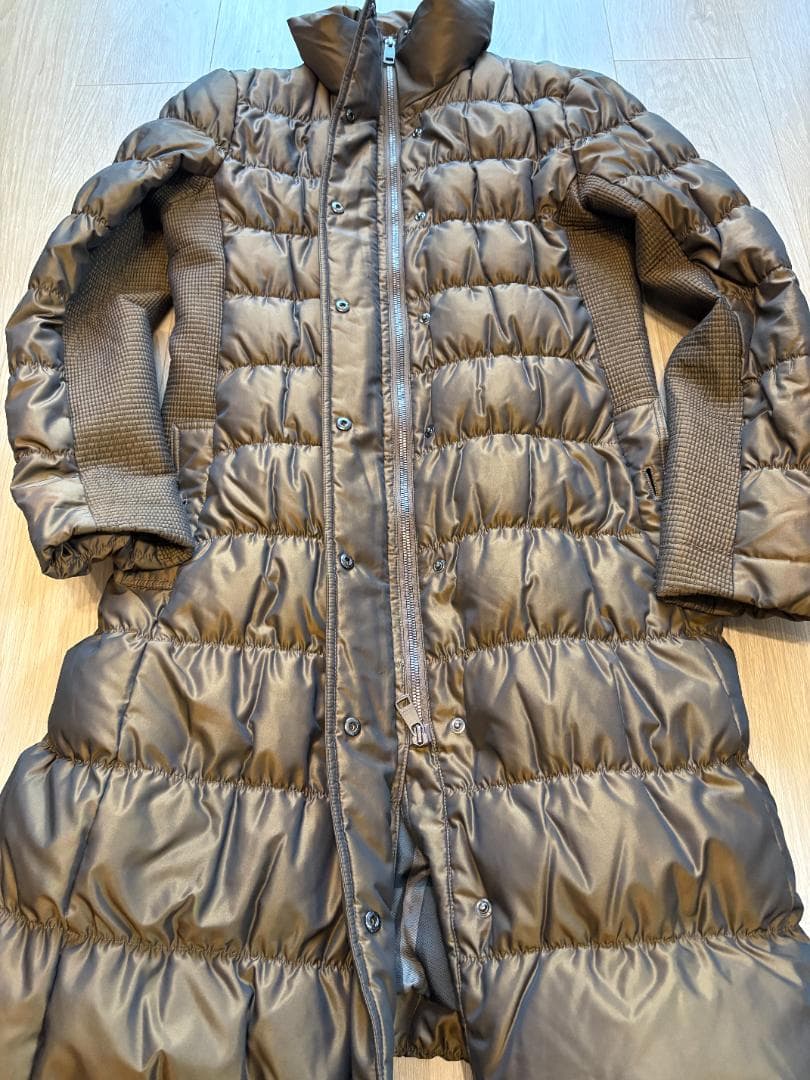 美品 BURBERRY LONDON ダウンコート 40サイズ ブラウン系