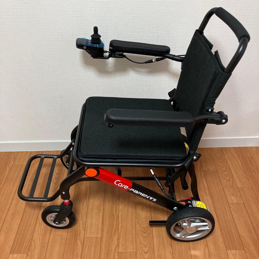 美品：Care-Parents 電動車椅子 軽量16.25kg(CP-0020)