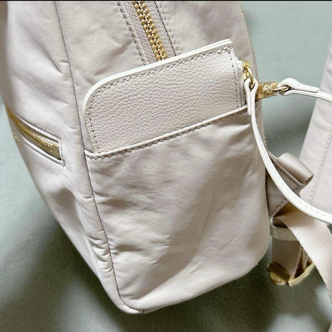 【美品】アニエスベー　リュック ミニ　バッグパック　ナイロン　チャーム