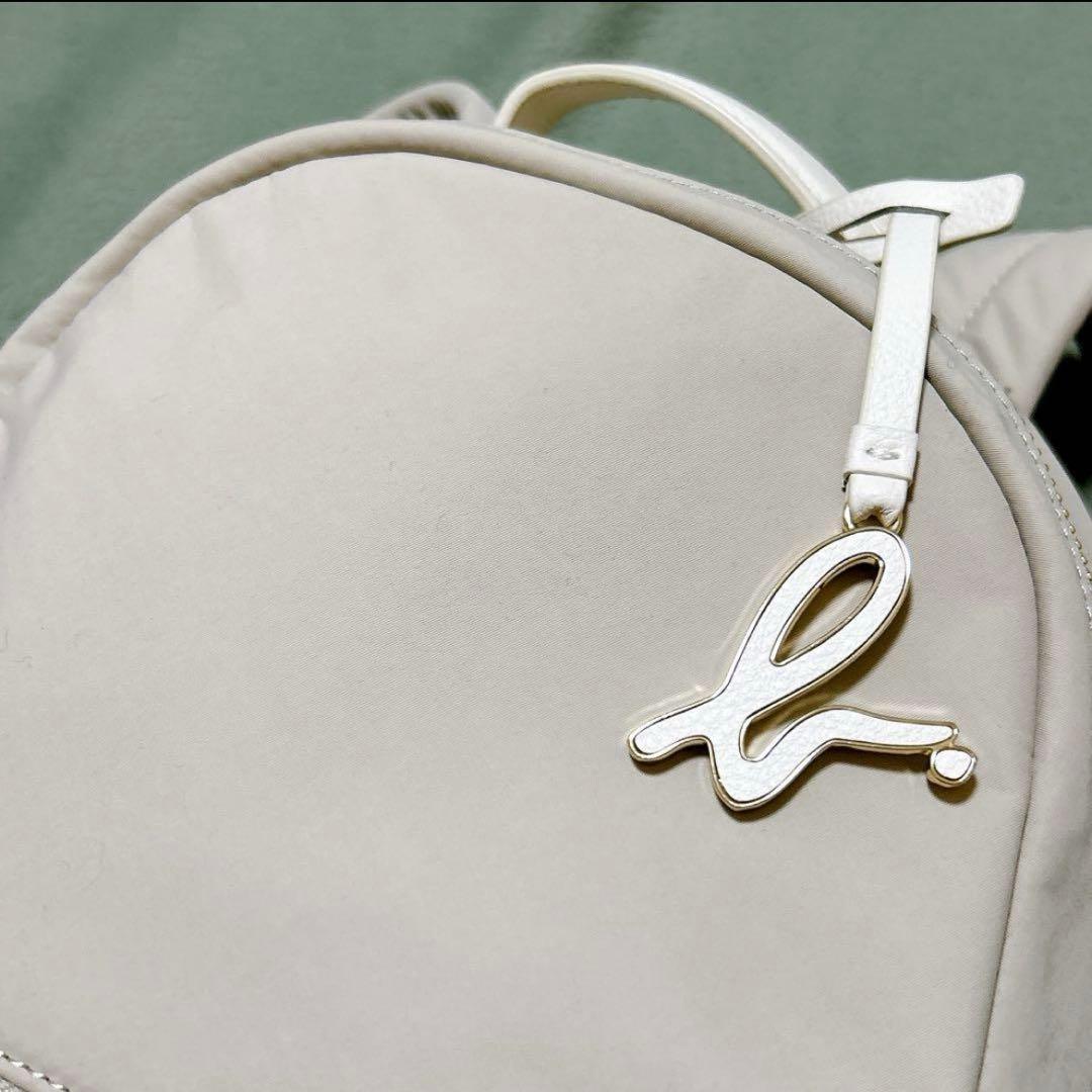 【美品】アニエスベー　リュック ミニ　バッグパック　ナイロン　チャーム