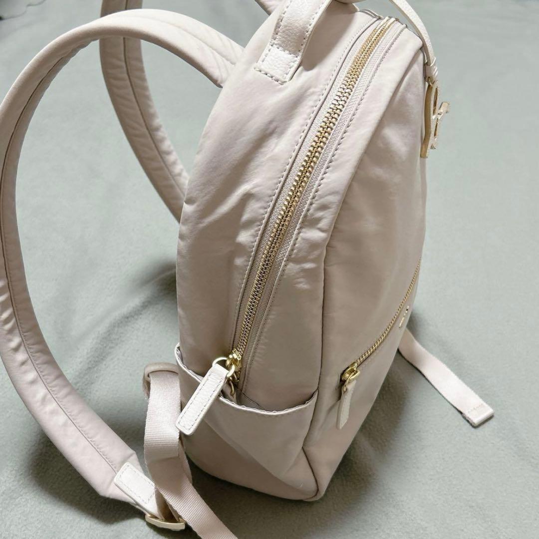 【美品】アニエスベー　リュック ミニ　バッグパック　ナイロン　チャーム